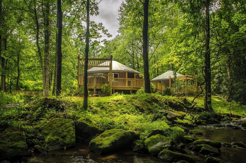 Spring Ridge 2 Bedroom Luxury Yurt | View from room