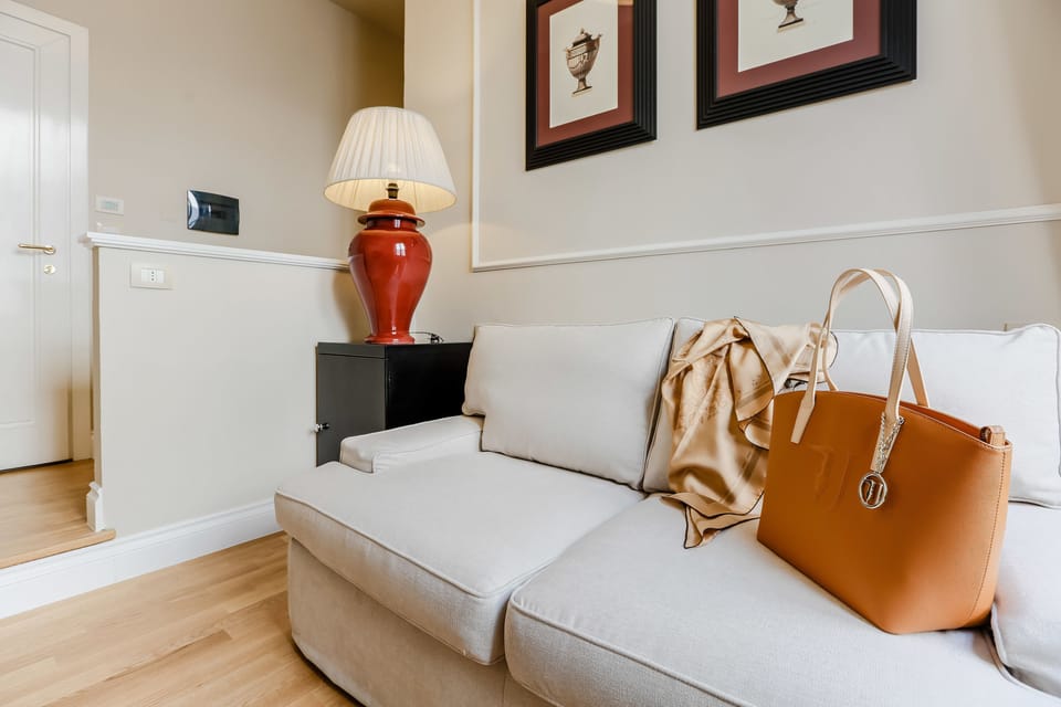 Standard Double or Twin Room | Living area | 32-inch LCD TV with digital channels, TV
