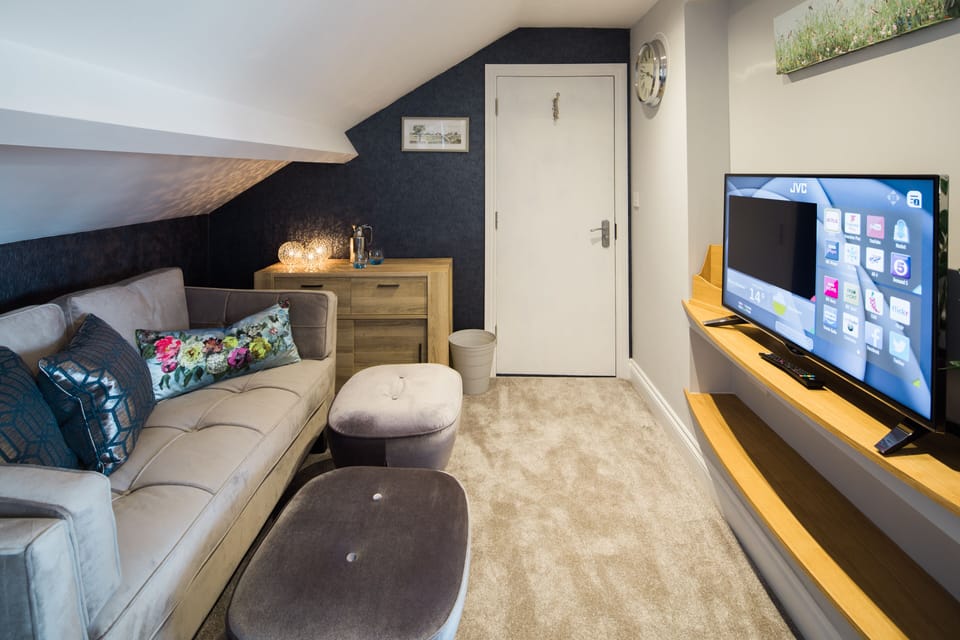 Individually decorated, desk, soundproofing, iron/ironing board