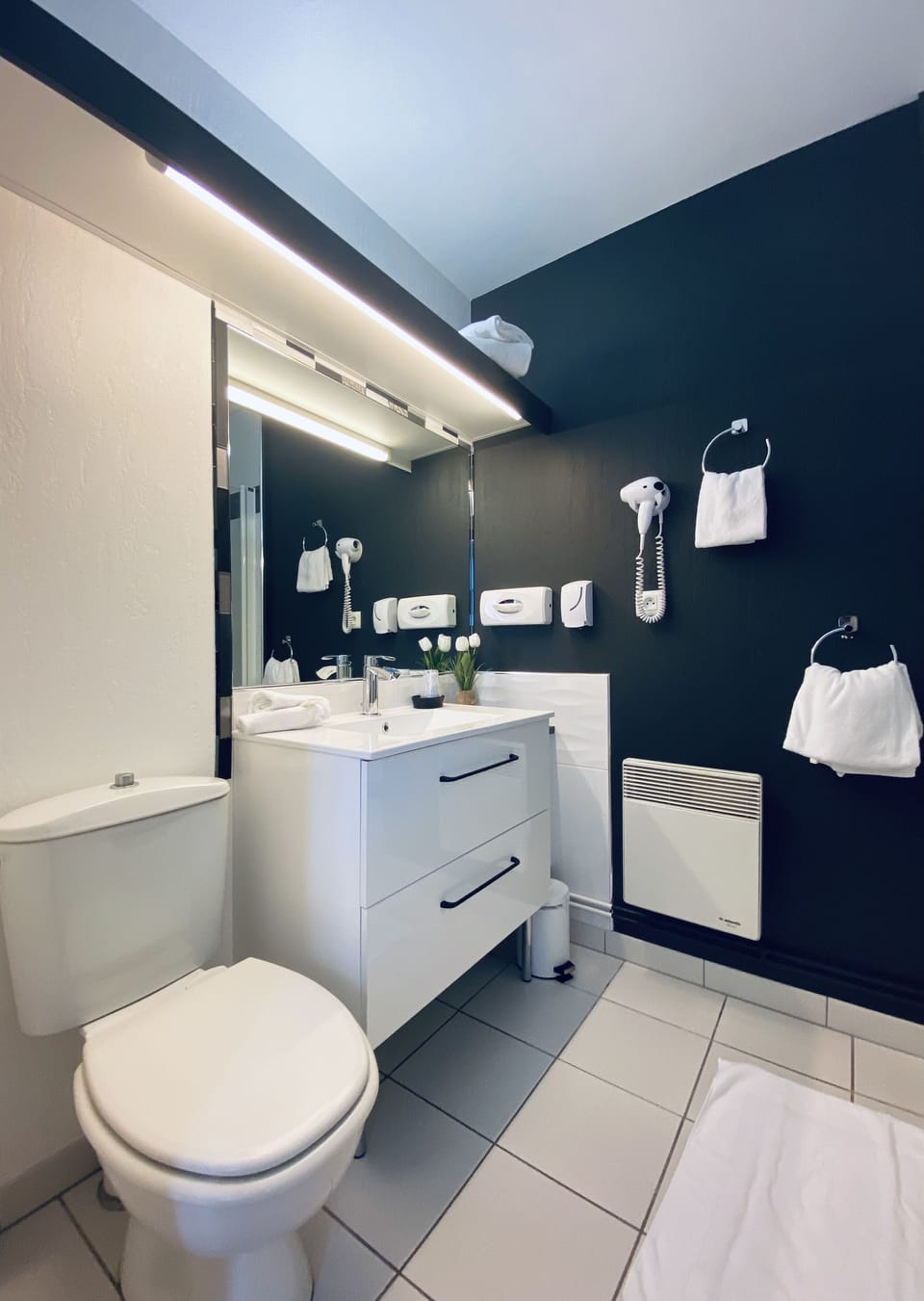 Double Room, Park View | Bathroom | Free toiletries, hair dryer, towels