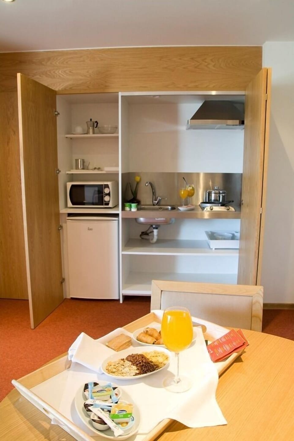 Private kitchenette