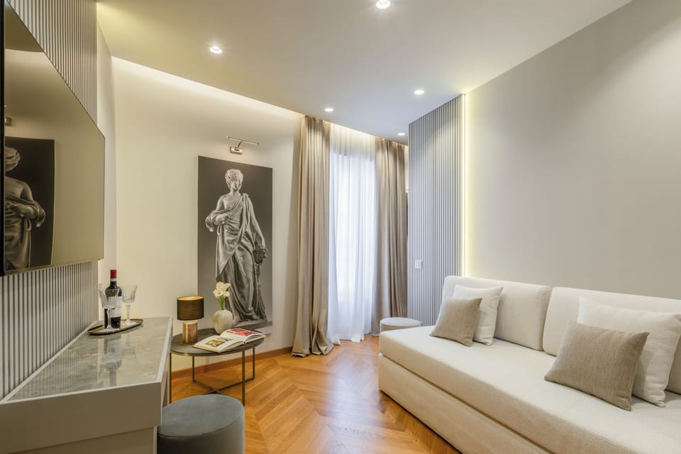 Suite, Annex Building | Living area | TV