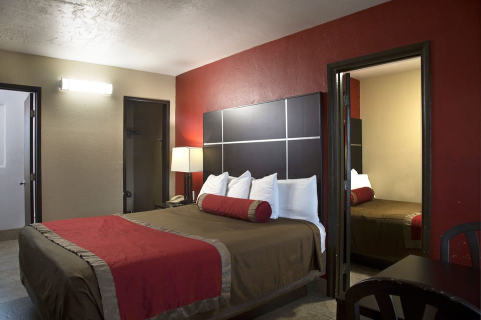 Room, 2 Bedrooms, Non Smoking | In-room safe, desk, blackout drapes, soundproofing