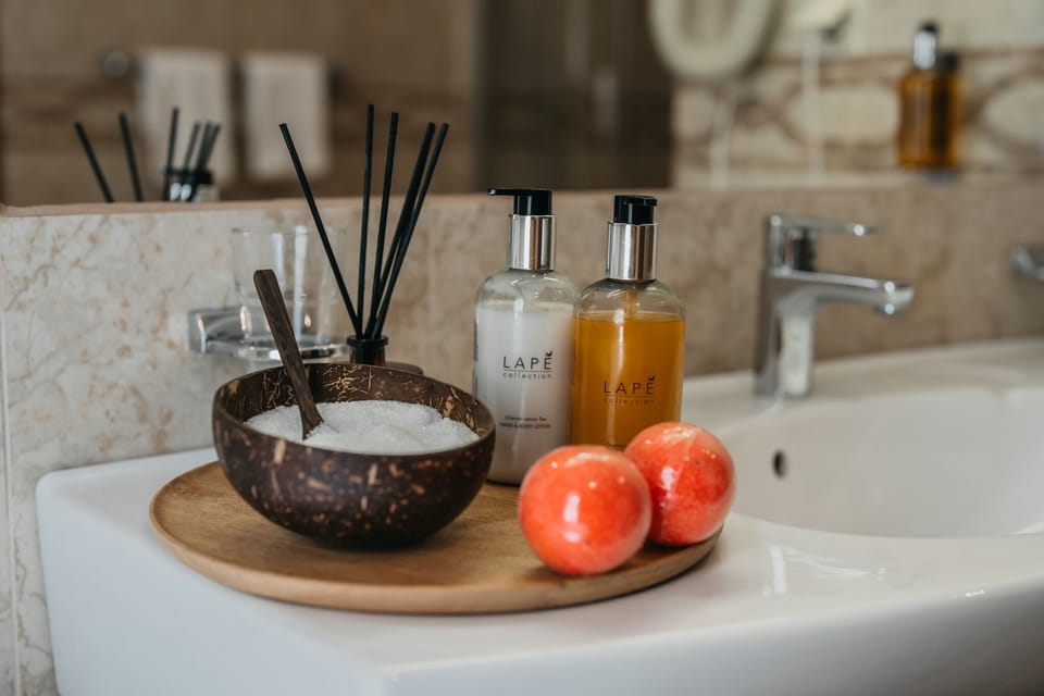 Luxury Double Room | Desk, laptop workspace, blackout drapes, iron/ironing board