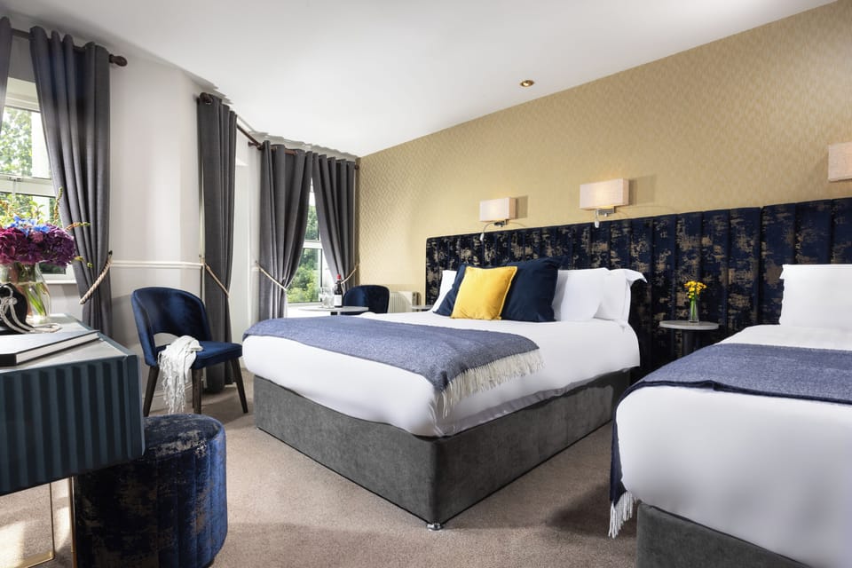 Desk, free WiFi, bed sheets, wheelchair access