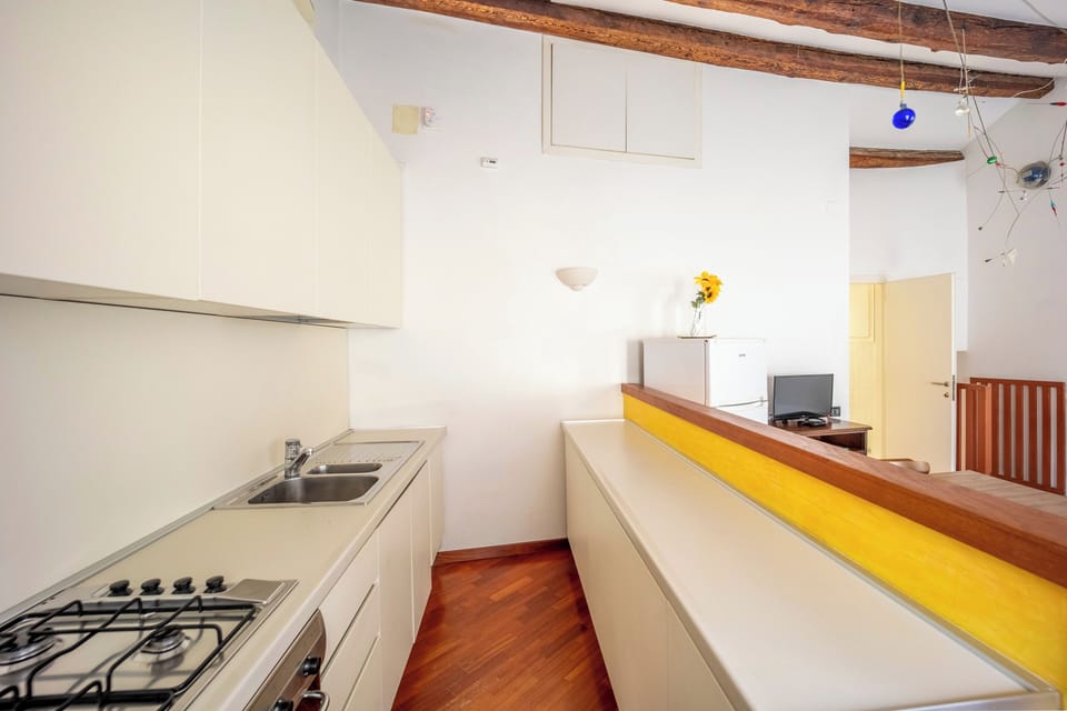 Classic Apartment, City View | Private kitchenette | Full-size fridge, oven, stovetop, dishwasher