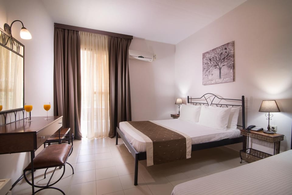 In-room safe, blackout drapes, iron/ironing board (on request)