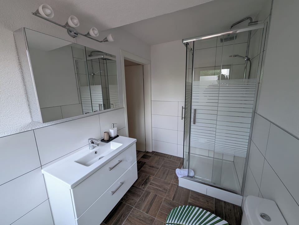 Single Room | Bathroom | Shower, free toiletries, hair dryer, towels