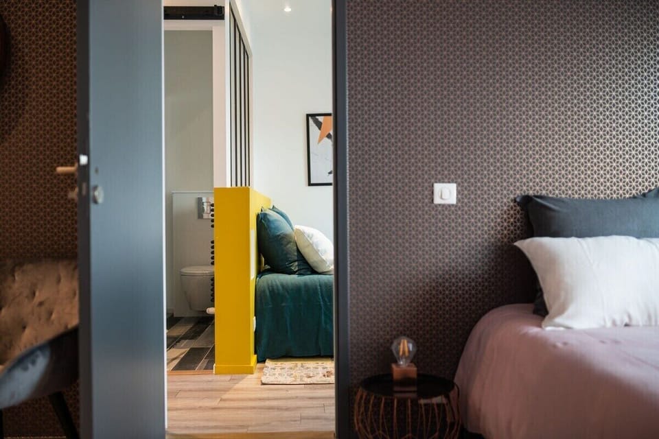 Family Quadruple Room, 2 Bedrooms, Lake View | Premium bedding, desk, blackout drapes, soundproofing