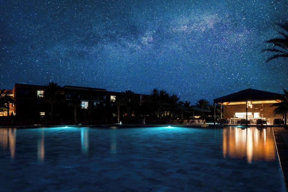 2 outdoor pools, open 9:00 AM to 6:00 PM, pool umbrellas, sun loungers