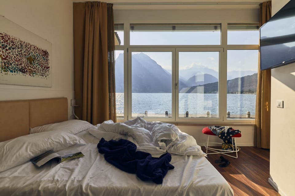 Classic Double or Twin Room, 1 Queen Bed, Lake View | Memory foam beds, minibar, in-room safe, soundproofing