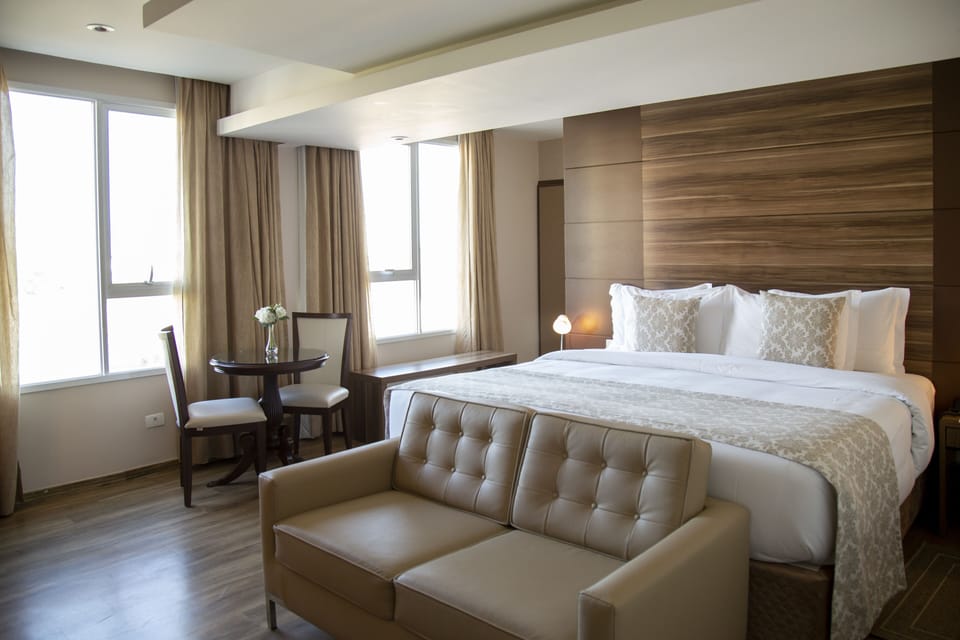 Minibar, in-room safe, desk, blackout drapes