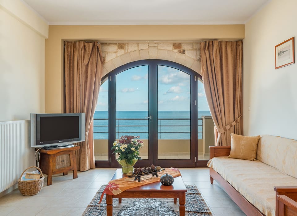 Basic Apartment, 2 Bedrooms (Aphrodite) | Beach/ocean view