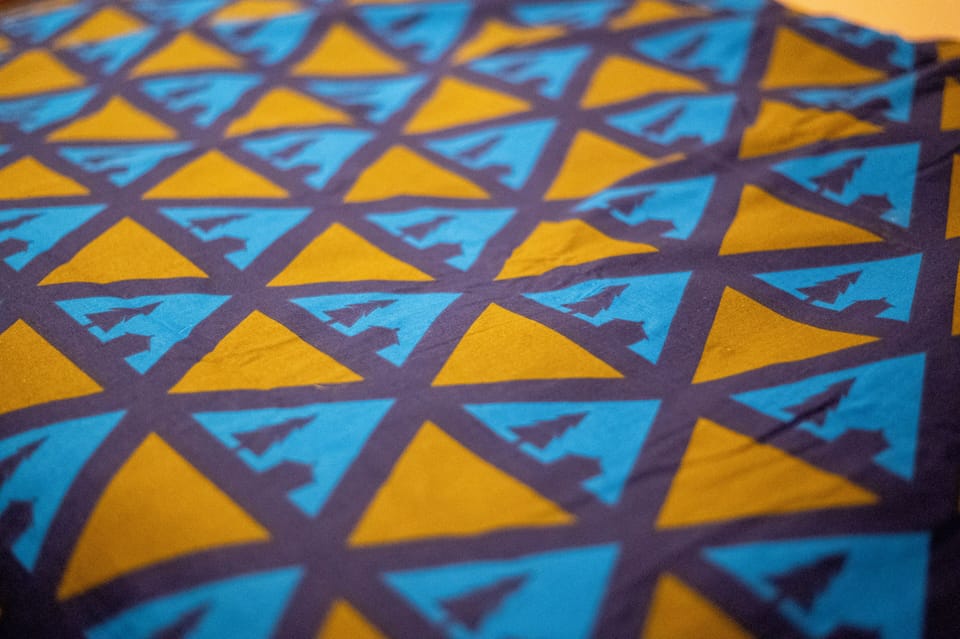 Free WiFi, bed sheets