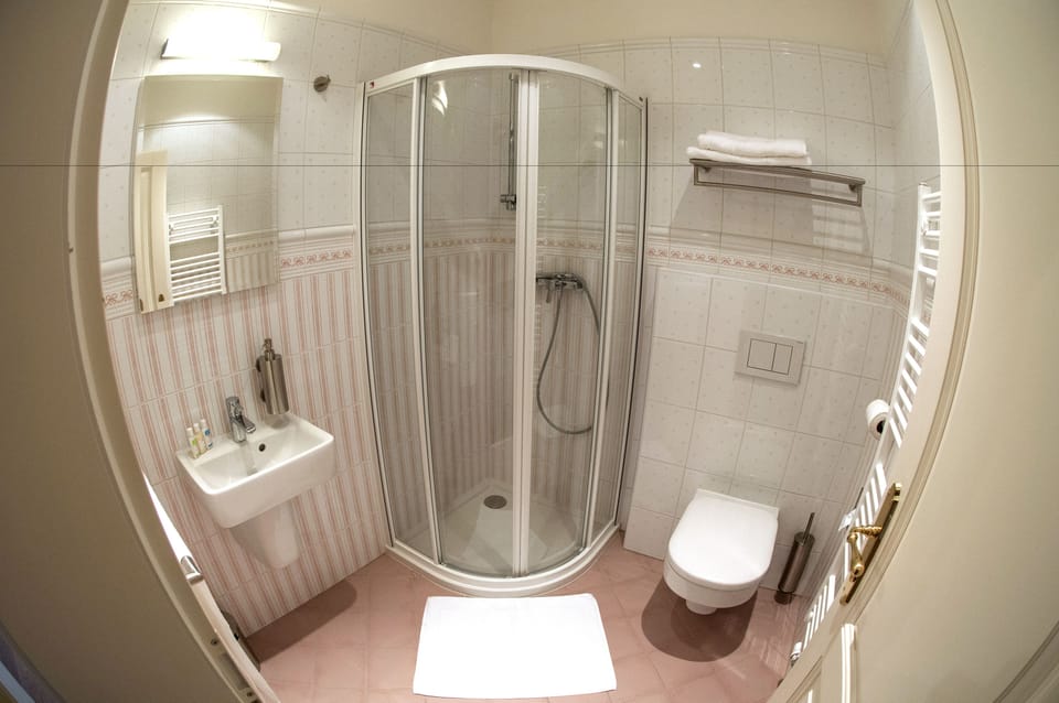 Double or Twin Room | Bathroom | Shower, free toiletries, hair dryer, towels