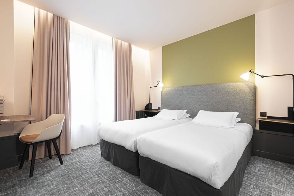 Twin Room Act 3 | Premium bedding, in-room safe, individually furnished, desk