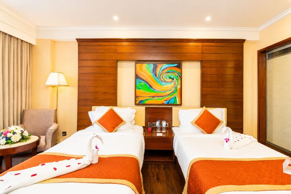 Deluxe Double or Twin Room | Premium bedding, minibar, in-room safe, desk