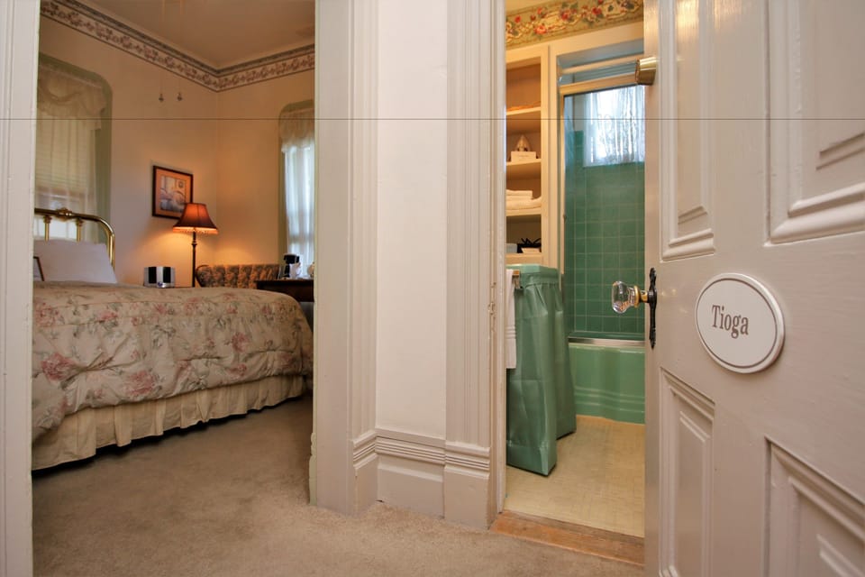 Tioga Room | Premium bedding, individually decorated, individually furnished