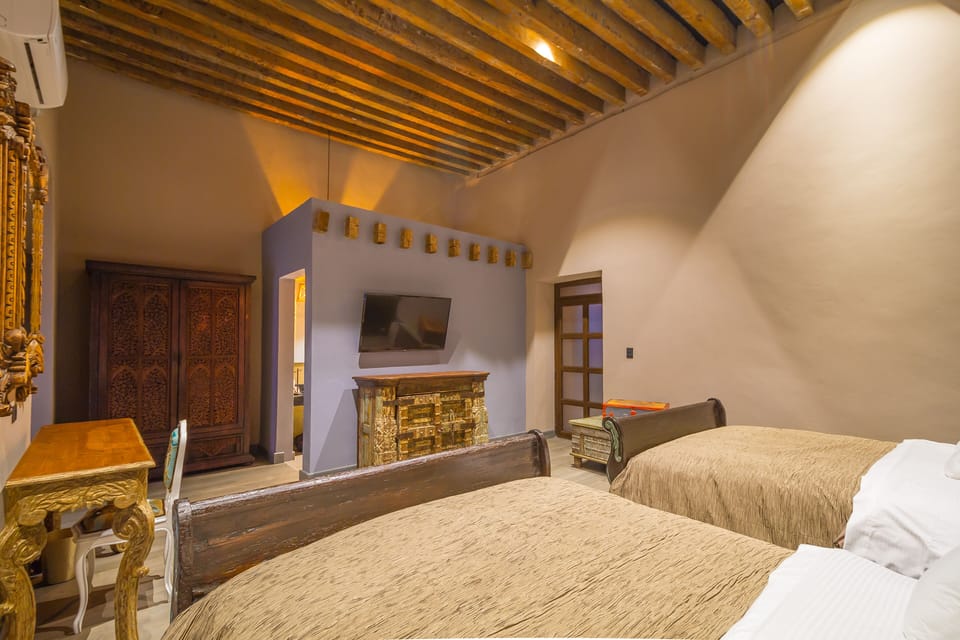 Double Room, 2 Double Beds | Premium bedding, in-room safe, individually decorated