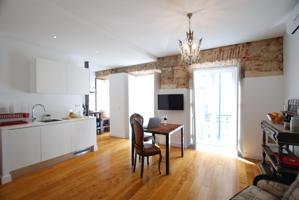Apartment, 1 Bedroom | Living area | Flat-screen TV