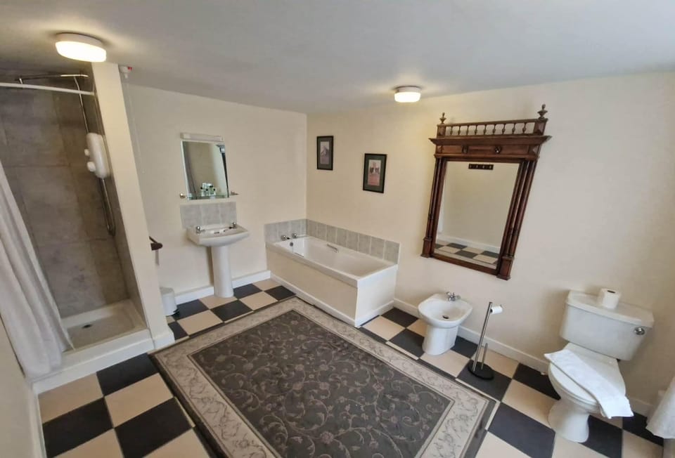 The Courtroom Suite | Bathroom | Separate tub and shower, free toiletries, hair dryer, towels