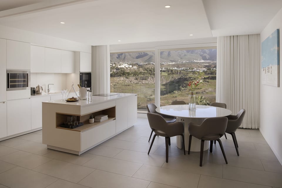 Suite, 2 Bedrooms, Private Pool (Penthouse) | Private kitchen | Espresso maker, coffee/tea maker, full-size fridge, microwave