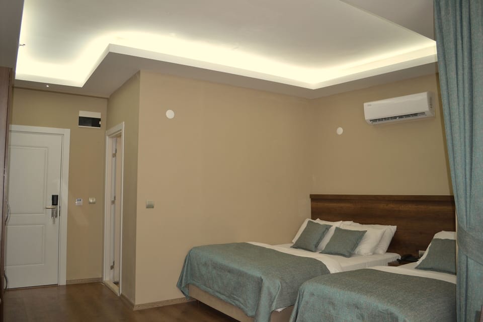 Minibar, in-room safe, blackout drapes, soundproofing