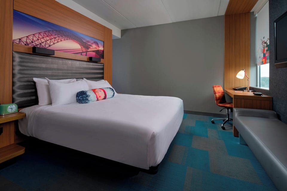 Hypo-allergenic bedding, in-room safe, desk, iron/ironing board