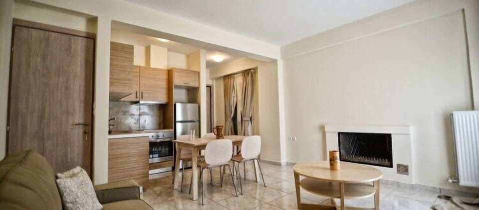 Duplex, Terrace | Living area | Flat-screen TV, fireplace