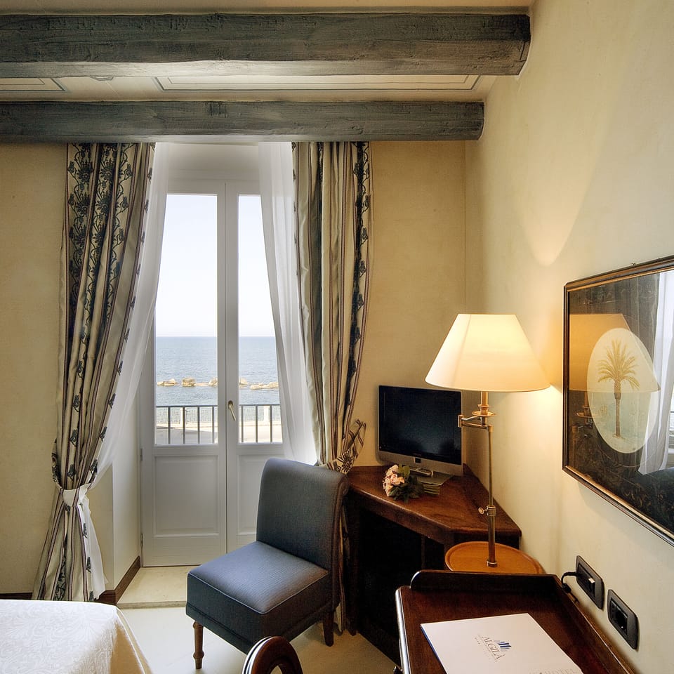 Free minibar, in-room safe, individually decorated, desk