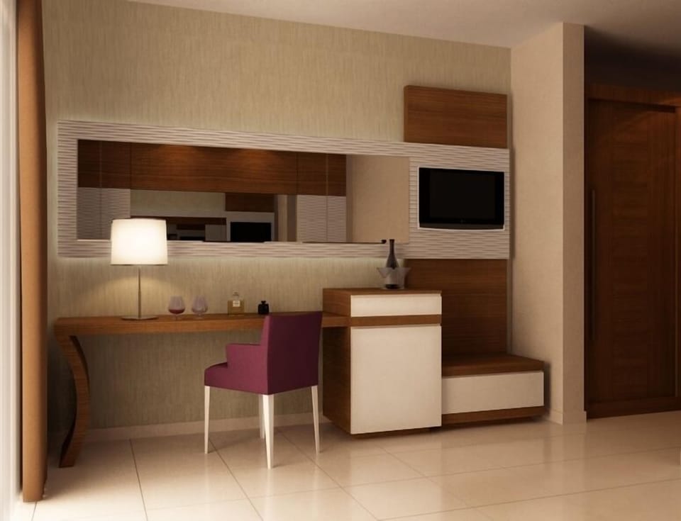 Standard Double or Twin Room | Living area | Flat-screen TV