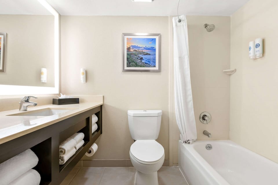 Suite, Multiple Beds, Non Smoking (Upgrade) | Desk, laptop workspace, blackout drapes, iron/ironing board