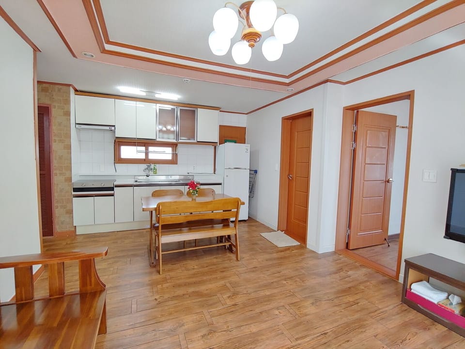 Family Room, 2 Bedrooms (79 sqm) | Living area | Flat-screen TV
