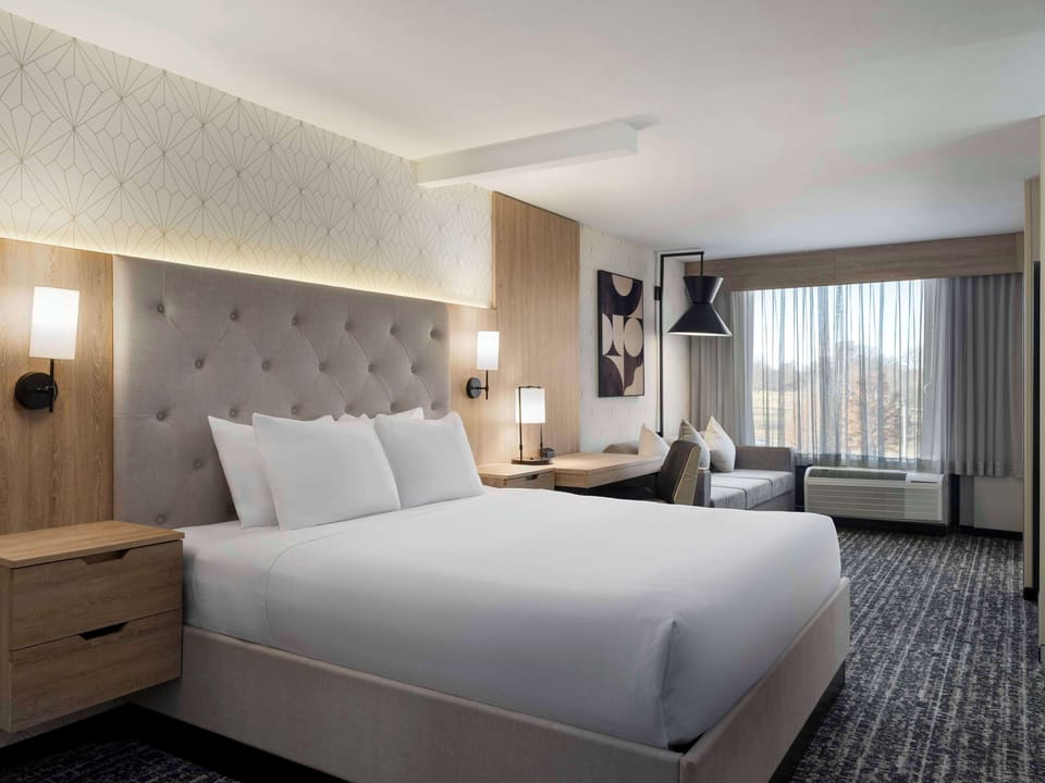 Room, 1 King Bed, Accessible, Bathtub | Premium bedding, down comforters, in-room safe, desk