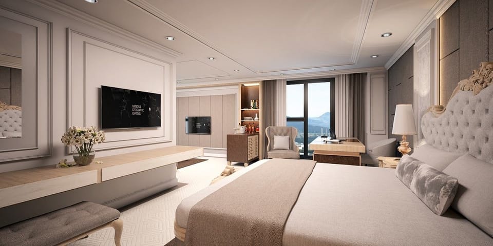 Minibar, in-room safe, desk, soundproofing