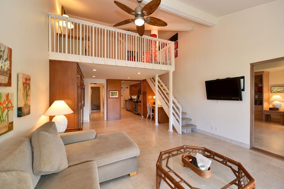 Condo, 1 Bedroom | Living area | TV