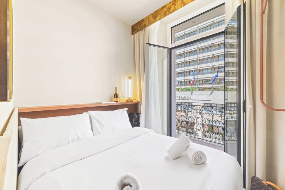 Chambre Double Balcon Mer | Free WiFi, bed sheets