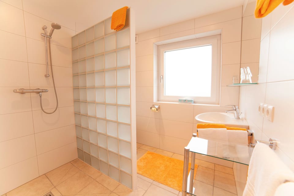 Family Room, Balcony (4 people) | Bathroom | Shower, free toiletries, hair dryer, towels