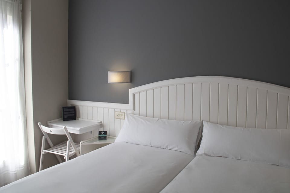 Standard Double or Twin Room | Desk, blackout drapes, free WiFi, bed sheets