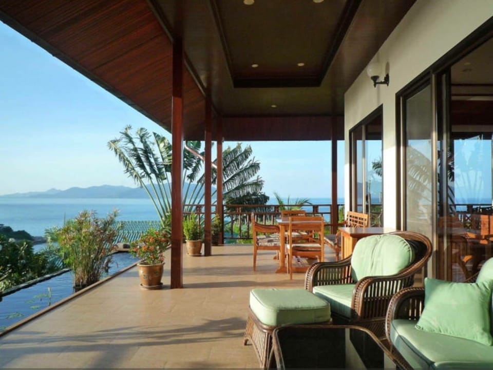 Villa, 4 Bedrooms, Sea View | Terrace/patio