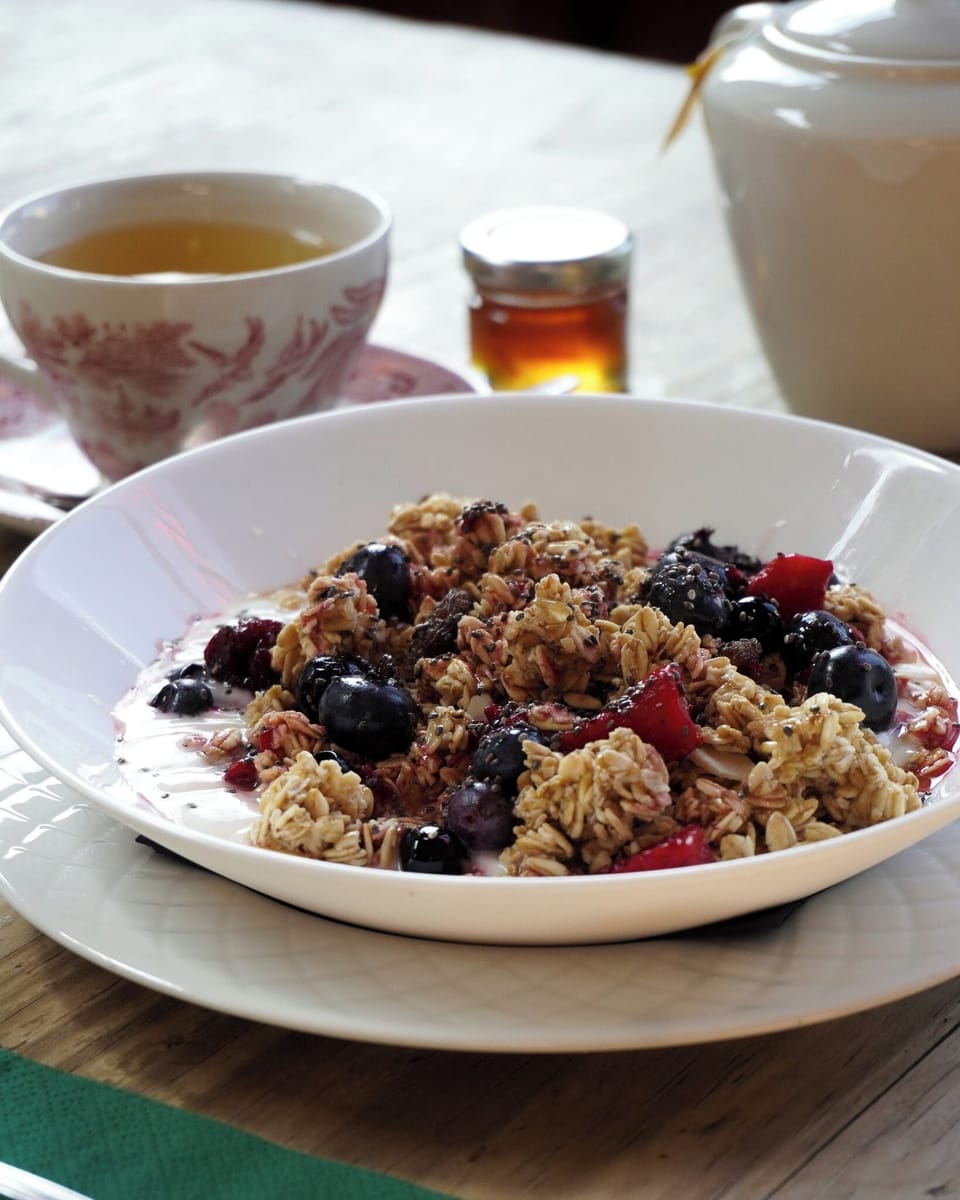 Daily cooked-to-order breakfast for a fee