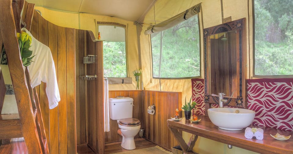 Entumoto Safari Camp Luxury tent in Kenya