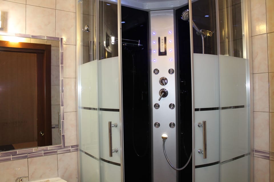 Deluxe Double Room | Bathroom shower