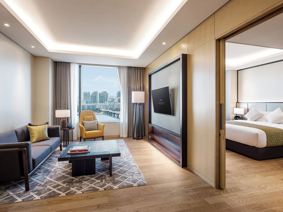 Superior Suite, 1 Bedroom | Premium bedding, down comforters, in-room safe, individually decorated