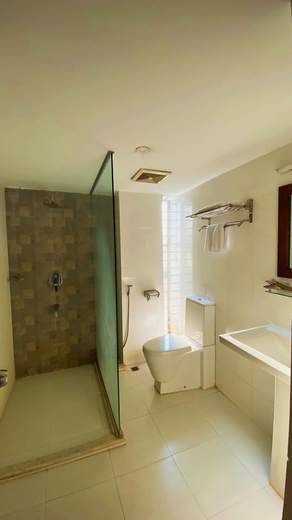 Superior Double Room | Bathroom | Shower, free toiletries, towels, soap