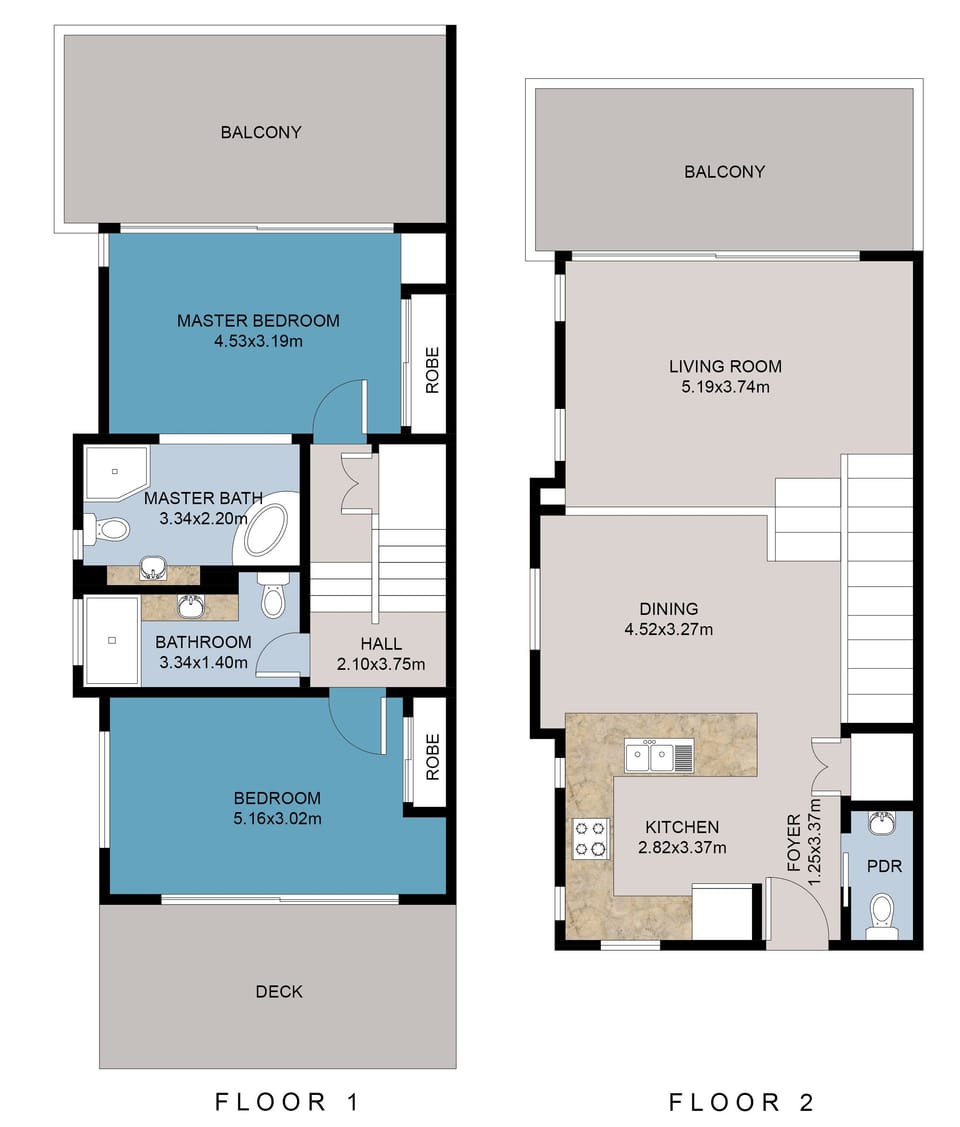 2 Bedroom Apartment 01 | 2 bedrooms, iron/ironing board, free cribs/infant beds, free WiFi