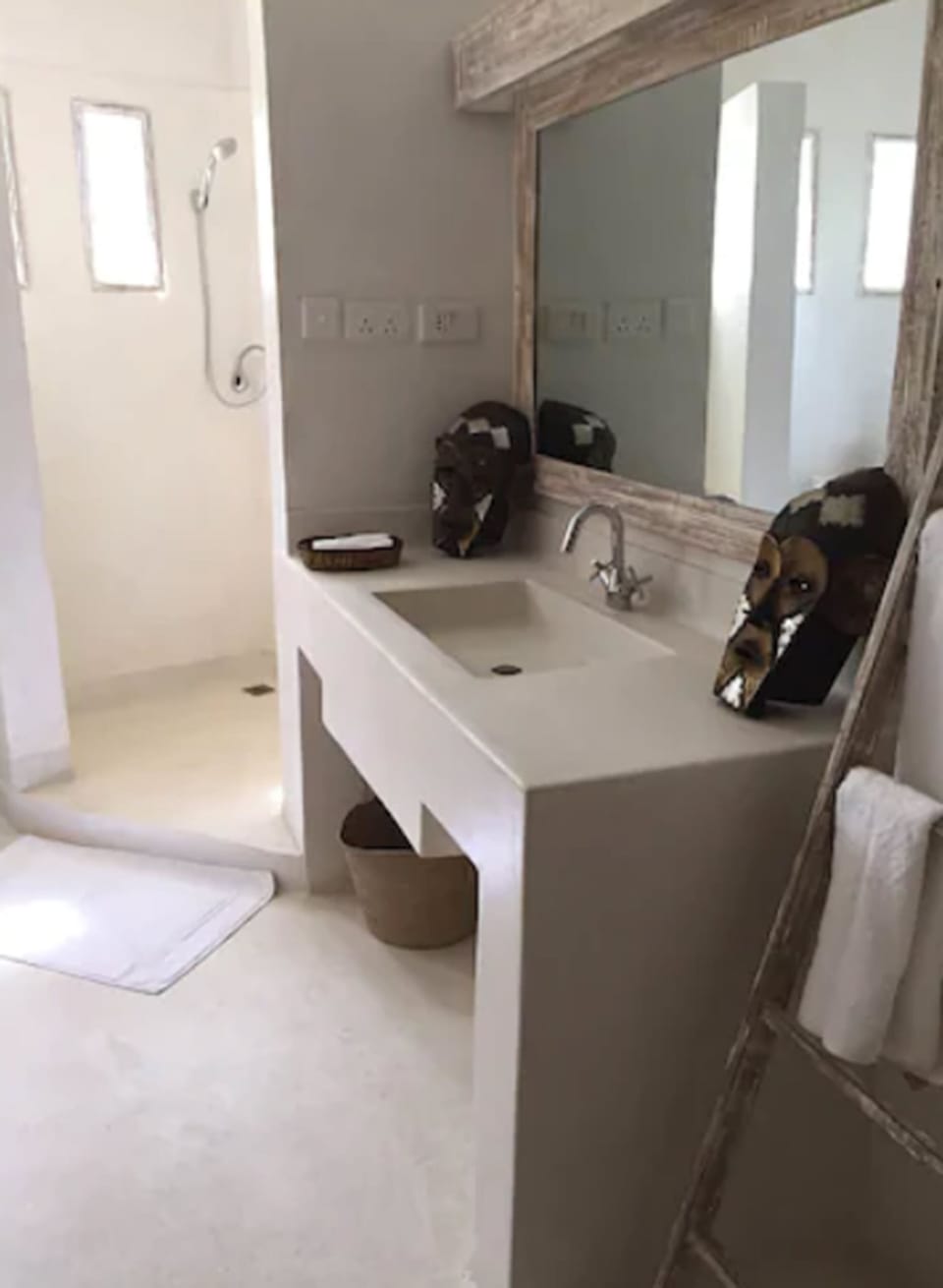 Free toiletries, hair dryer, slippers, towels
