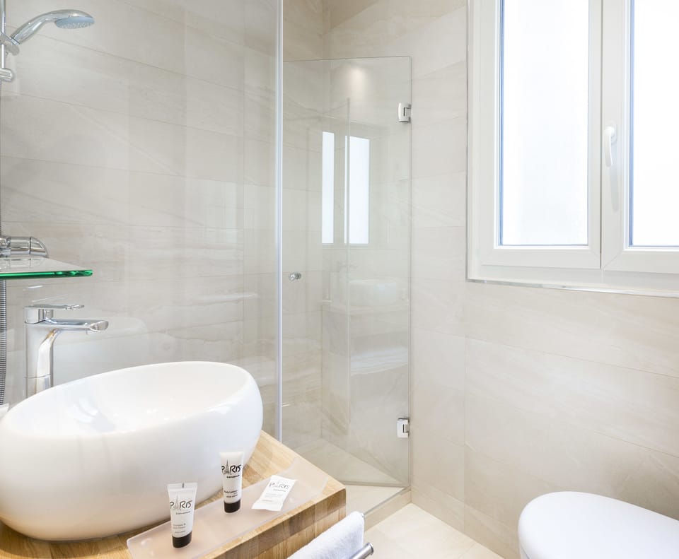 Superior Double Room | Bathroom | Shower, free toiletries, hair dryer, towels