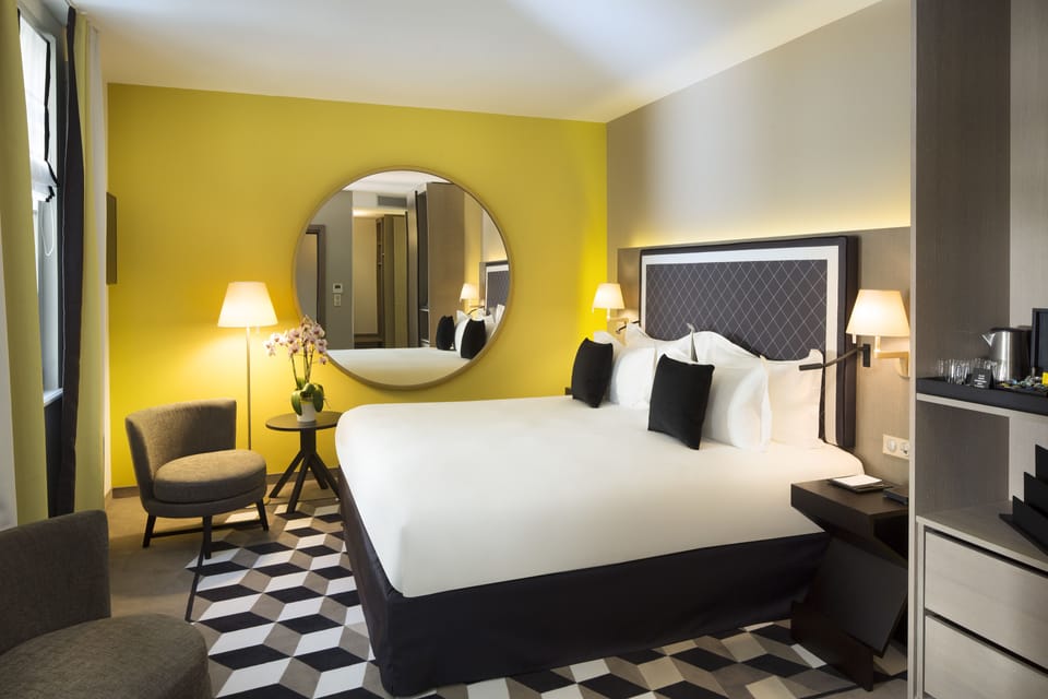 Deluxe Double Room | Premium bedding, in-room safe, soundproofing, iron/ironing board