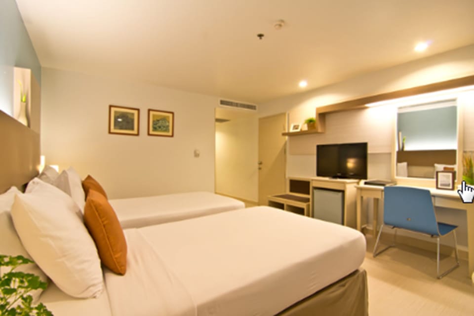 Pillowtop beds, minibar, in-room safe, individually decorated